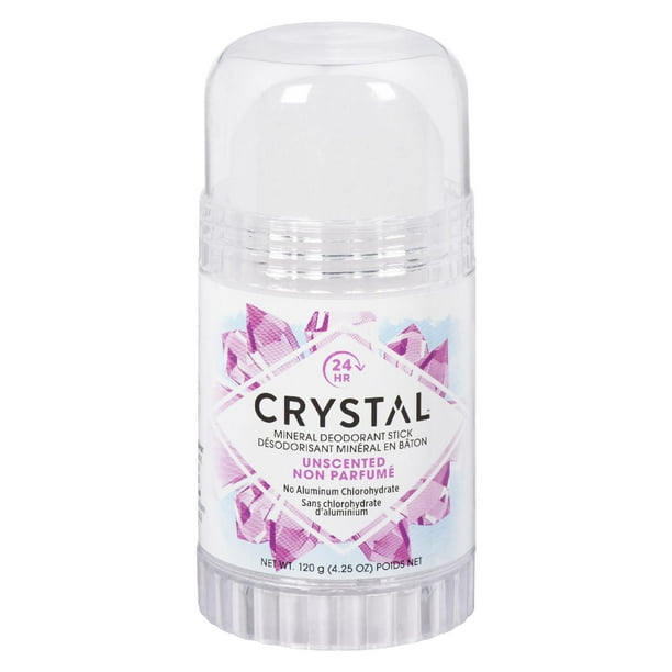 Déodorant à bâton totalement naturel pour le corps de Crystal | Sans parfum