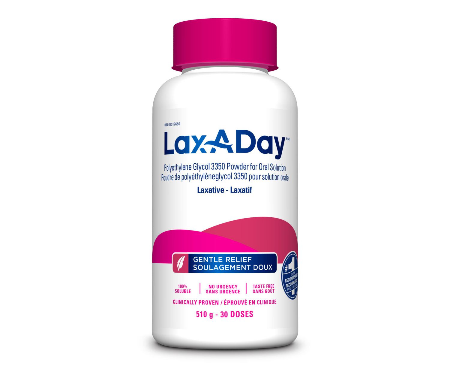 Lax-A-Day 510g Poudre Laxatif 510g - 30 Doses 