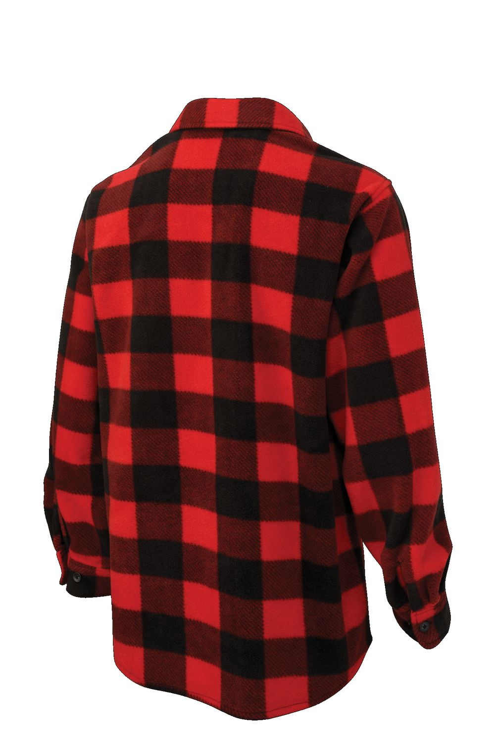 TOUGH DUCK Men's Buffalo Check Fleece Shirt