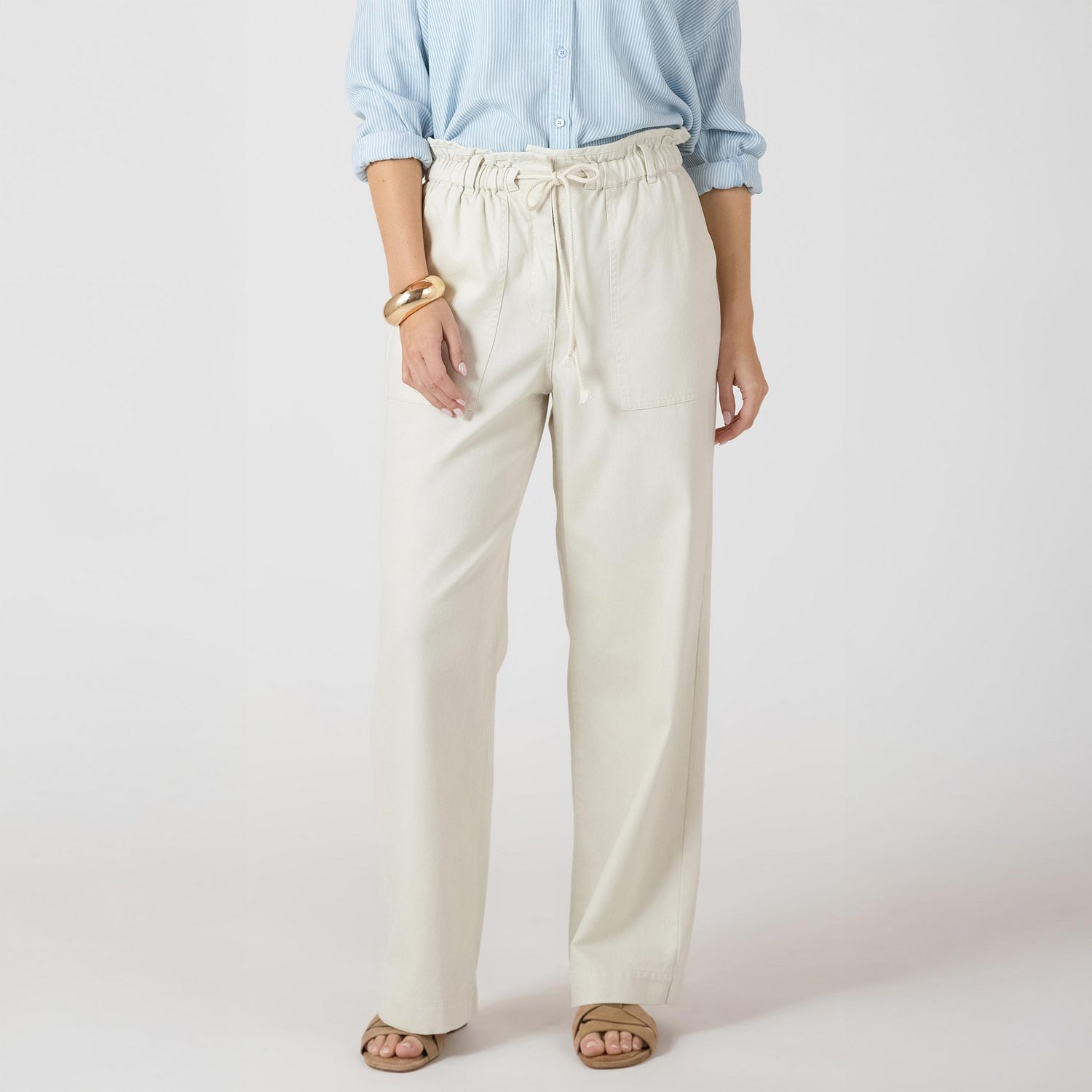 Devoted, Wide Leg Denim Pant, Sizes XS-XL