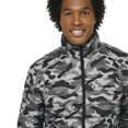 thumbnail image 4 of Manteau bouffant imprimé léger George pour hommes, 4 of 6
