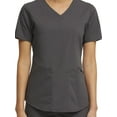 thumbnail image 4 of Scrubstar Women's Core Essentials Stretch Poplin V-Neck Scrub Top, 4 of 7
