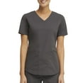 thumbnail image 1 of Scrubstar Women's Core Essentials Stretch Poplin V-Neck Scrub Top, 1 of 7