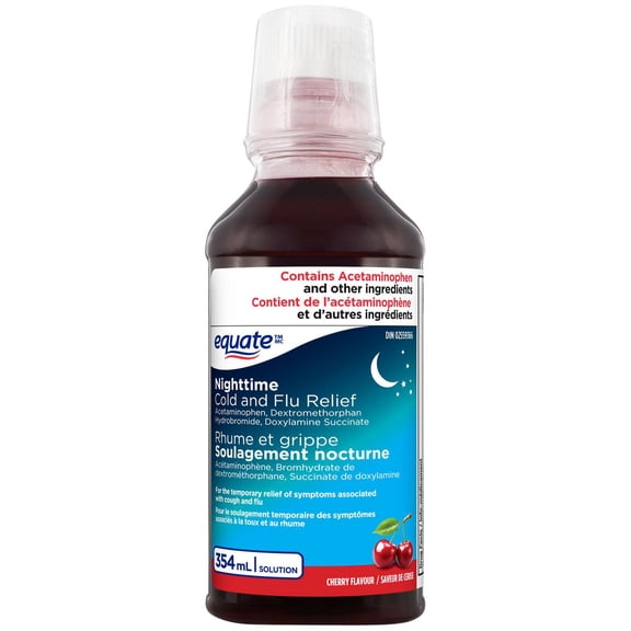 Equate Nighttime Cold and Flu Relief