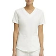 thumbnail image 2 of Scrubstar Women's Core Essentials Stretch Poplin V-Neck Scrub Top, 2 of 7