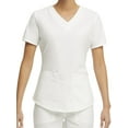 thumbnail image 3 of Scrubstar Women's Core Essentials Stretch Poplin V-Neck Scrub Top, 3 of 7