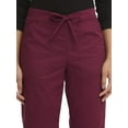 thumbnail image 4 of Scrubstar Women's Core Essentials Stretch Poplin Drawstring Scrub Pant, 4 of 7