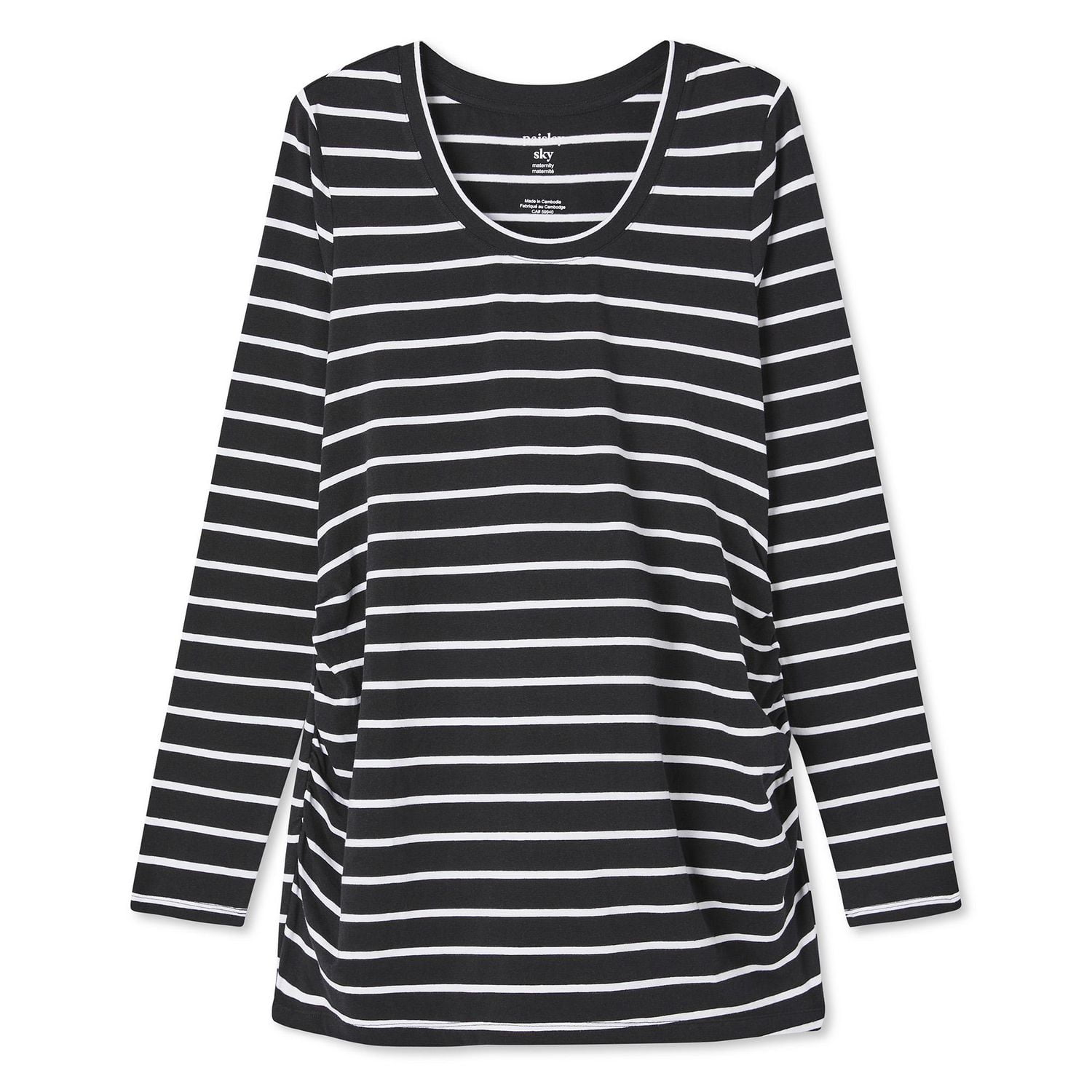 Paisley Sky Maternity Long Sleeve Tunic