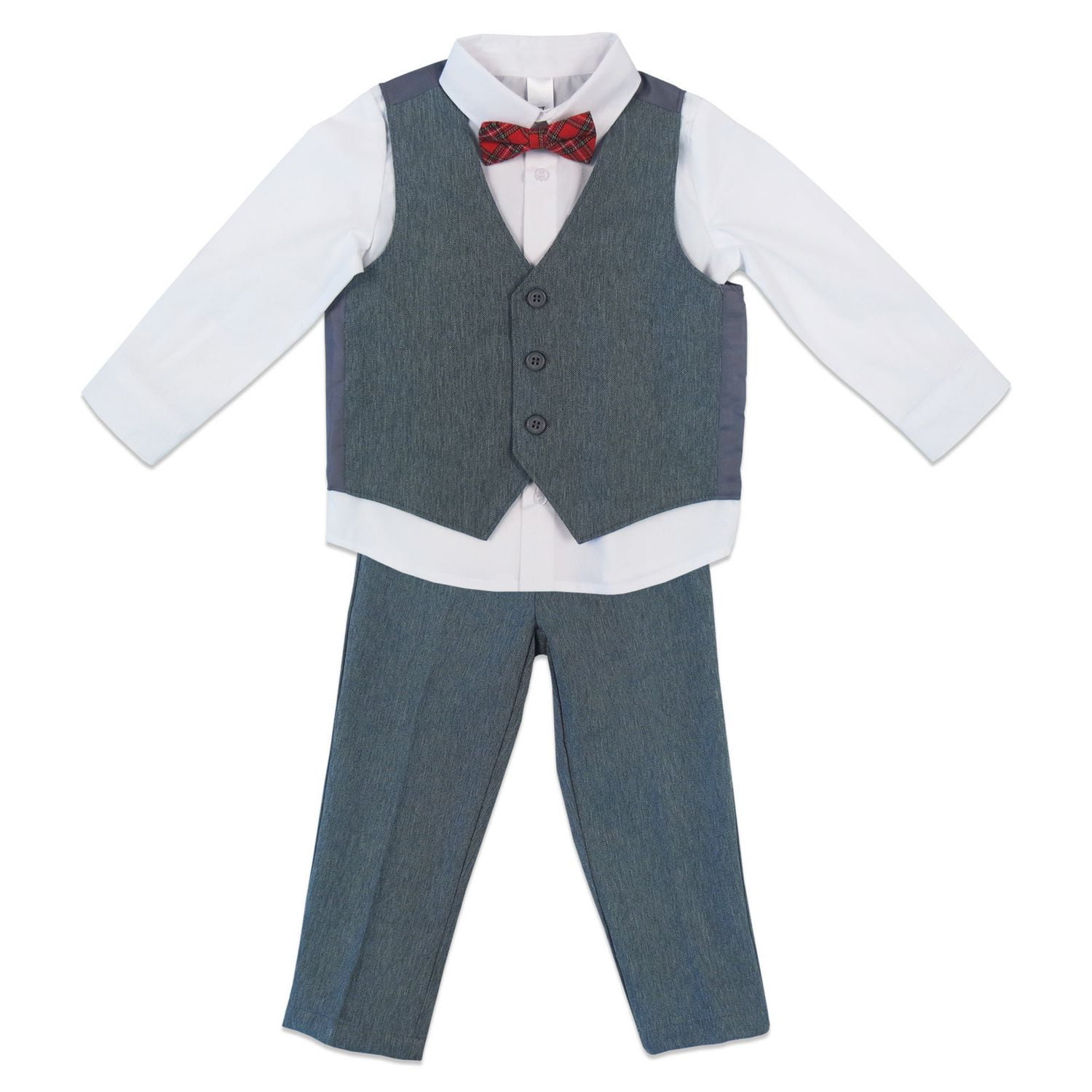 Boys 4 Pc Dressy Pant Set Walmart Canada