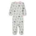 thumbnail image 2 of George Baby Girls' Full-Zip Sleeper, 2 of 2