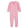 thumbnail image 1 of George Baby Girls' Full-Zip Sleeper, 1 of 2