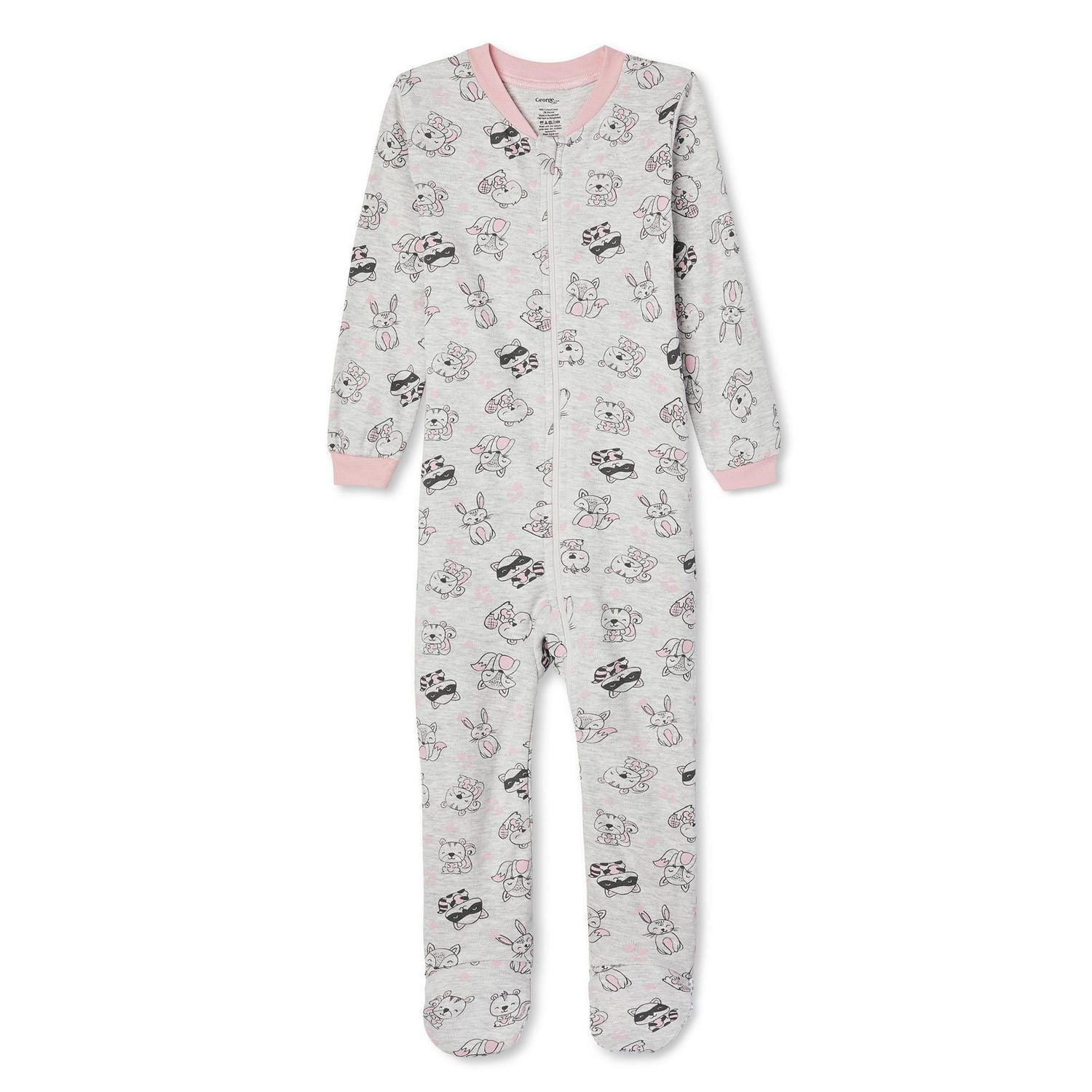 George Toddler Girls' Full-Zip Sleeper