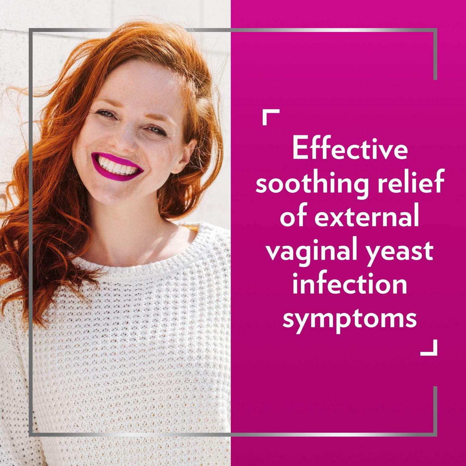 Canesten® Extra Strength External Antifungal Cream for Yeast Infection, Fast Relief from Itching and Burning, 15g