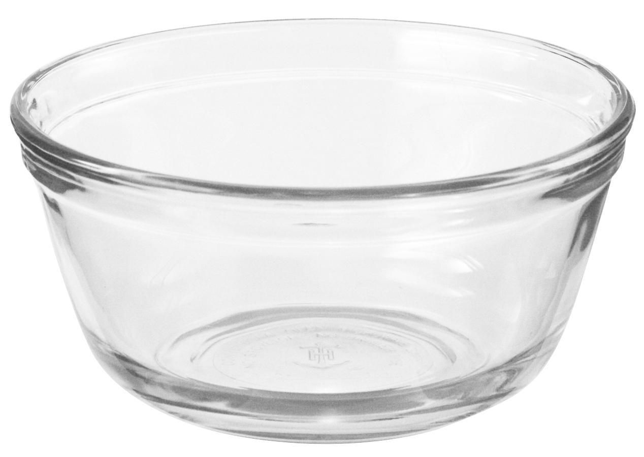 Anchor Hocking 6 Inch Glass Bowls, Set of 12 Glass Cereal Bowls
