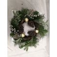 thumbnail image 2 of Holiday Time 22-IN. DECORATED WREATH, 2 of 2