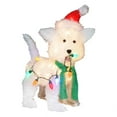 thumbnail image 1 of Holiday time Fluffy Dog Sculpture, 1 of 1