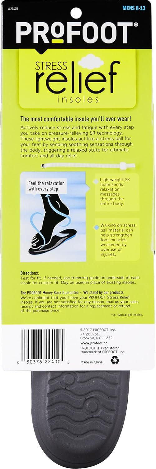 Profoot semelles pour le soulagement du stress, homme