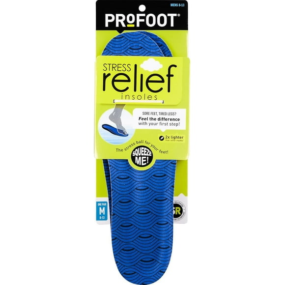 Profoot Stress Relief Insoles, Men's