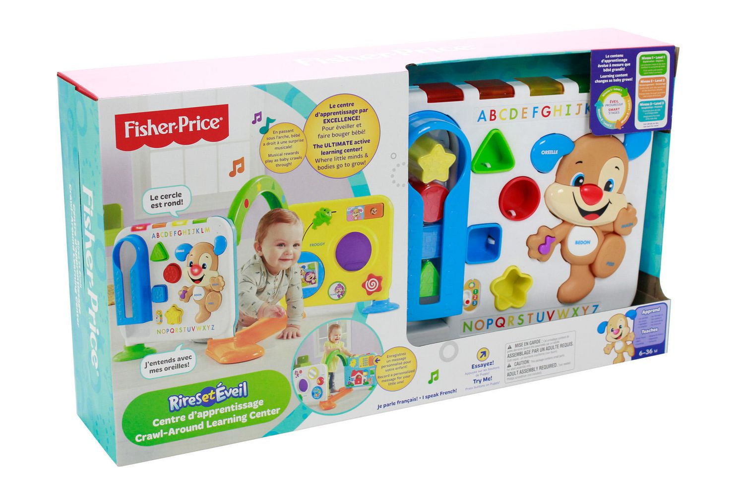 Fisher price crawl around store learning center