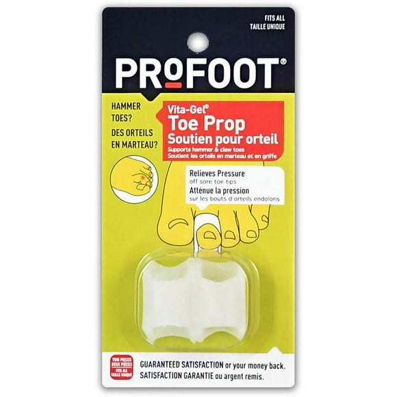 Profoot Vita-Gel Toe Prop, Supports hammer and claw toes.