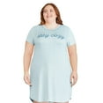 thumbnail image 1 of George Plus Women's Short Sleeve Sleepshirt, 1 of 6
