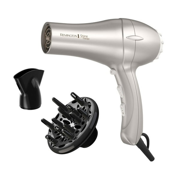 REMINGTON® SHINE THERAPY™ Argan Oil & Keratin Dryer, AC2016CDN, 90 percent less frizz