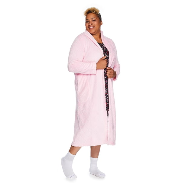 Mink Robe Lady Penmans Plus Women's Zip-Front Mink Robe - Walmart.ca
