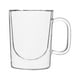 Safdie & Co. Luxury Premium Glassware Barista Mod Coffee Americano Glass Double Wall Mug 2 Piece Set 370ml - image 1 of 4