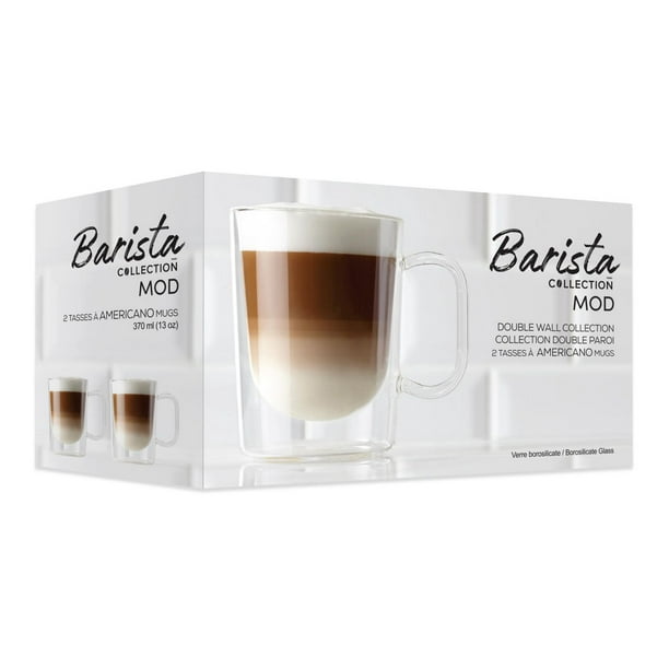 Tasses à espresso à double paroi Barista - Faema Montréal