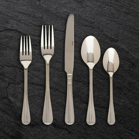 Safdie & Co. Premium Gourmet Living Flatware Cutlery Tableware Stainless Steel Silverware 20 Piece Set Berkley