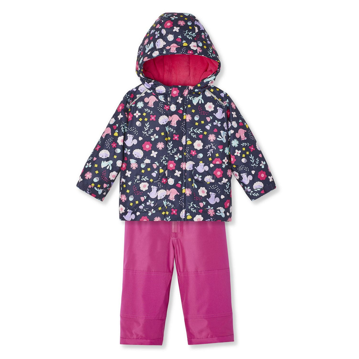 George Toddler Girls Snow Suit Walmart