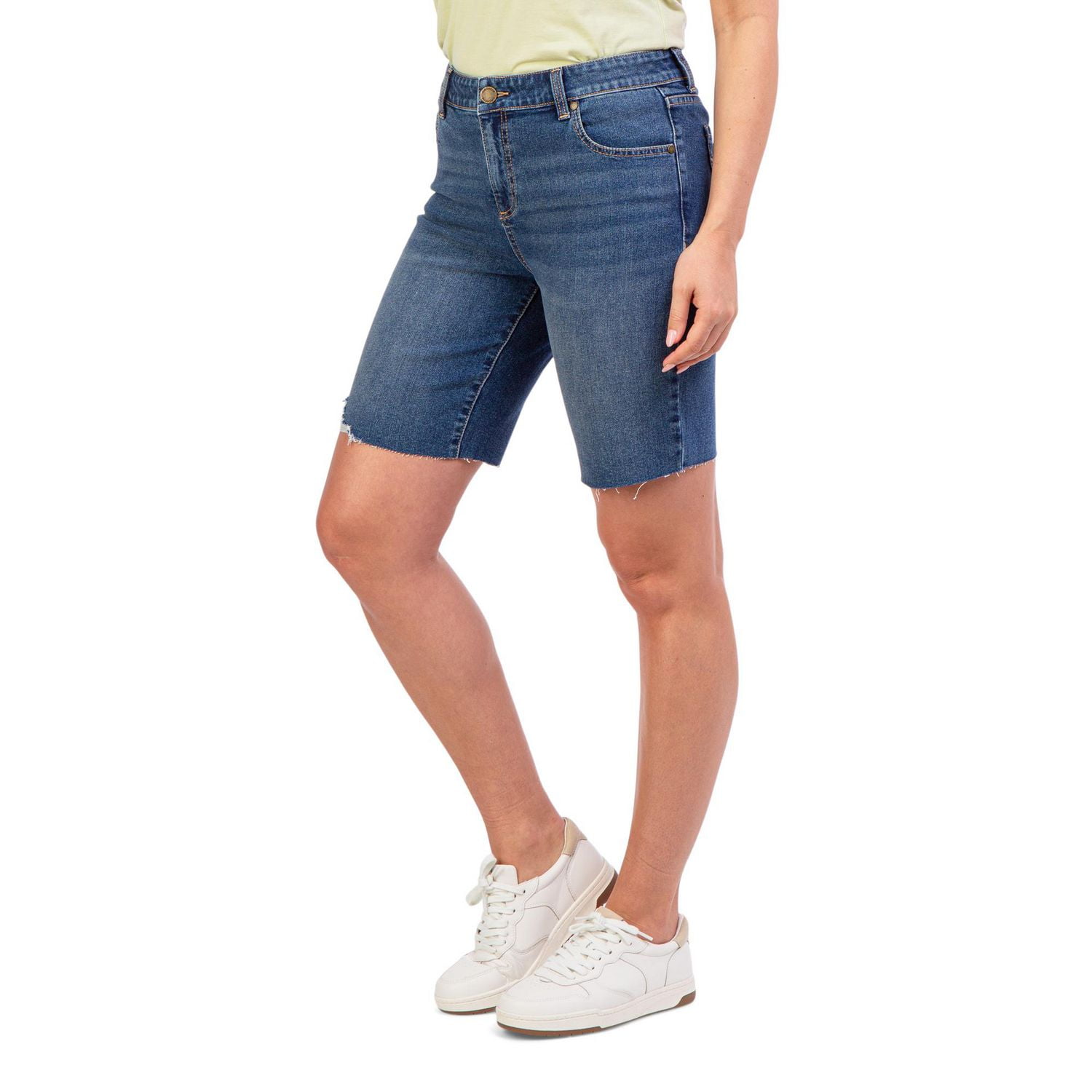 Jordache Women's Relaxed Bermuda Short