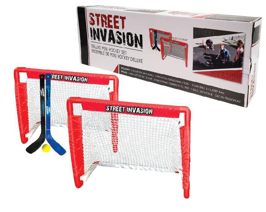 Street Invasion Street Hockey Deluxe Mini Hockey Set Walmart Canada