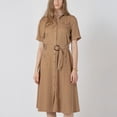 thumbnail image 4 of Devoted, Belted Utility Midi Dress, Sizes XS-XL, 4 of 4