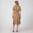 thumbnail image 2 of Devoted, Belted Utility Midi Dress, Sizes XS-XL, 2 of 4