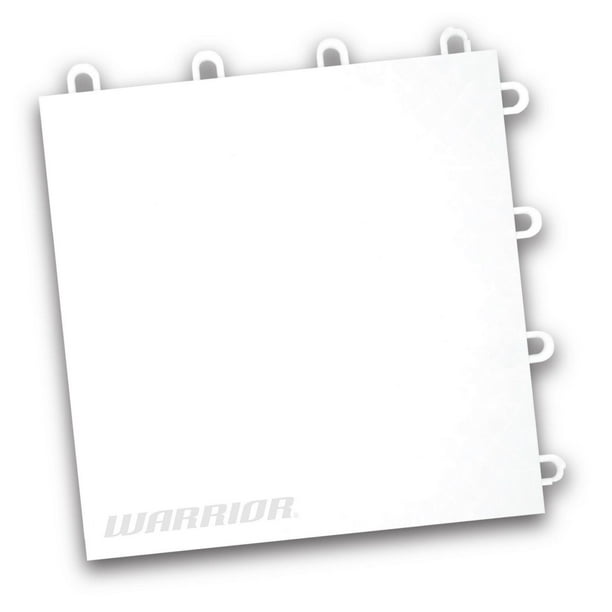 Warrior Hockey Training Tiles Set of 8 White, Build 8 sq. ft