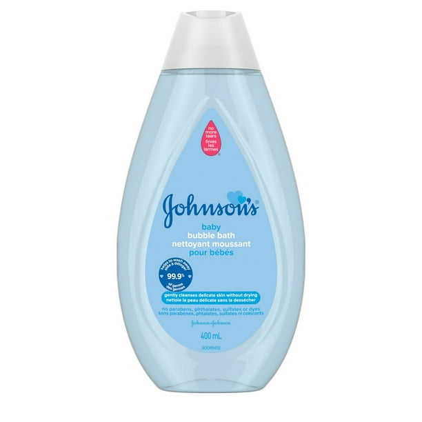 Johnson’s Tear-Free Baby Bubble Bath - gently cleanses skin, 400 mL ...