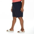 thumbnail image 2 of Penmans Plus Women's Side Slit Bermuda Short, 2 of 6