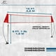 Ensemble de badminton à installation facile EastPoint Sports 4 raquettes et 2 volants – image 4 sur 7