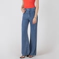 thumbnail image 4 of Devoted, Wide Leg Denim Trouser  Sizes XS-XL, 4 of 4