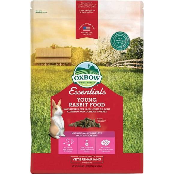 Nourriture essentielle Oxbow pour jeunes lapins