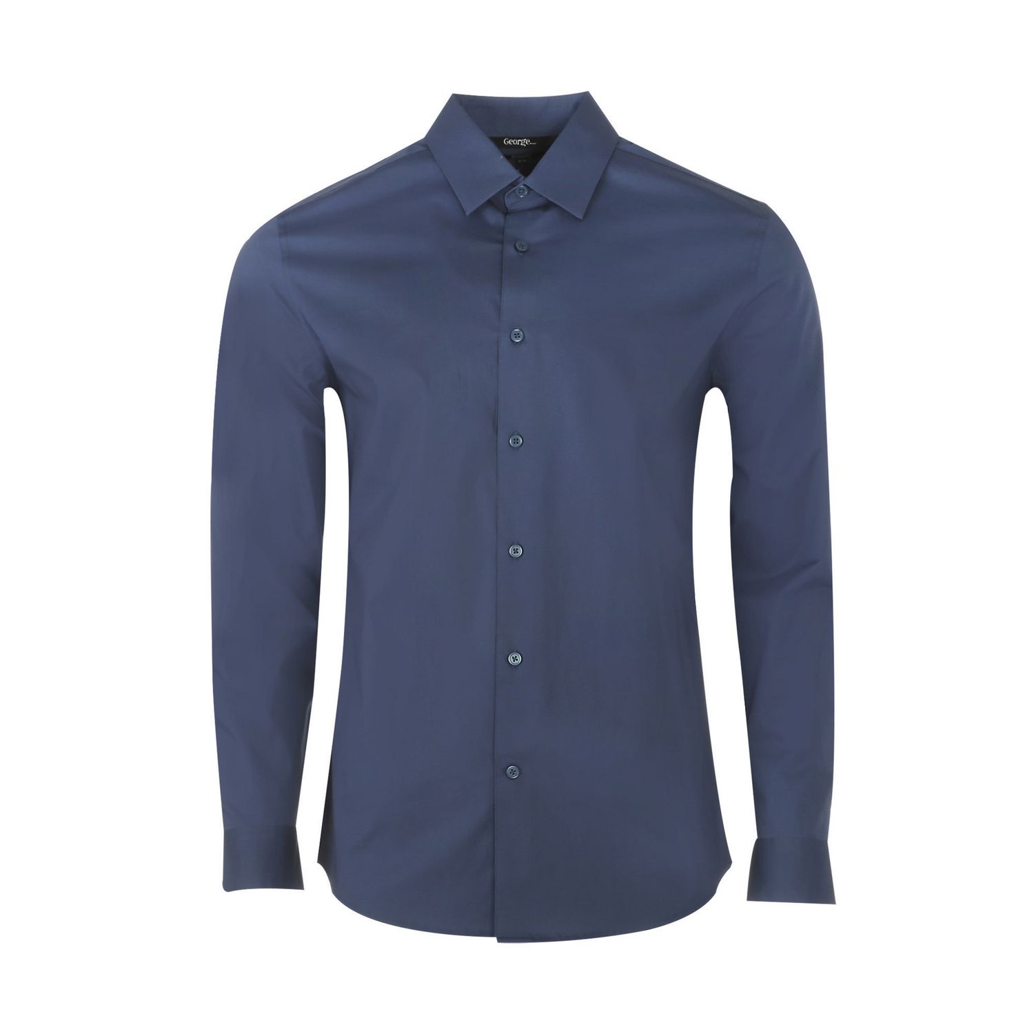 George Men's Slim Fit Dress Shirt | Walmart Canada