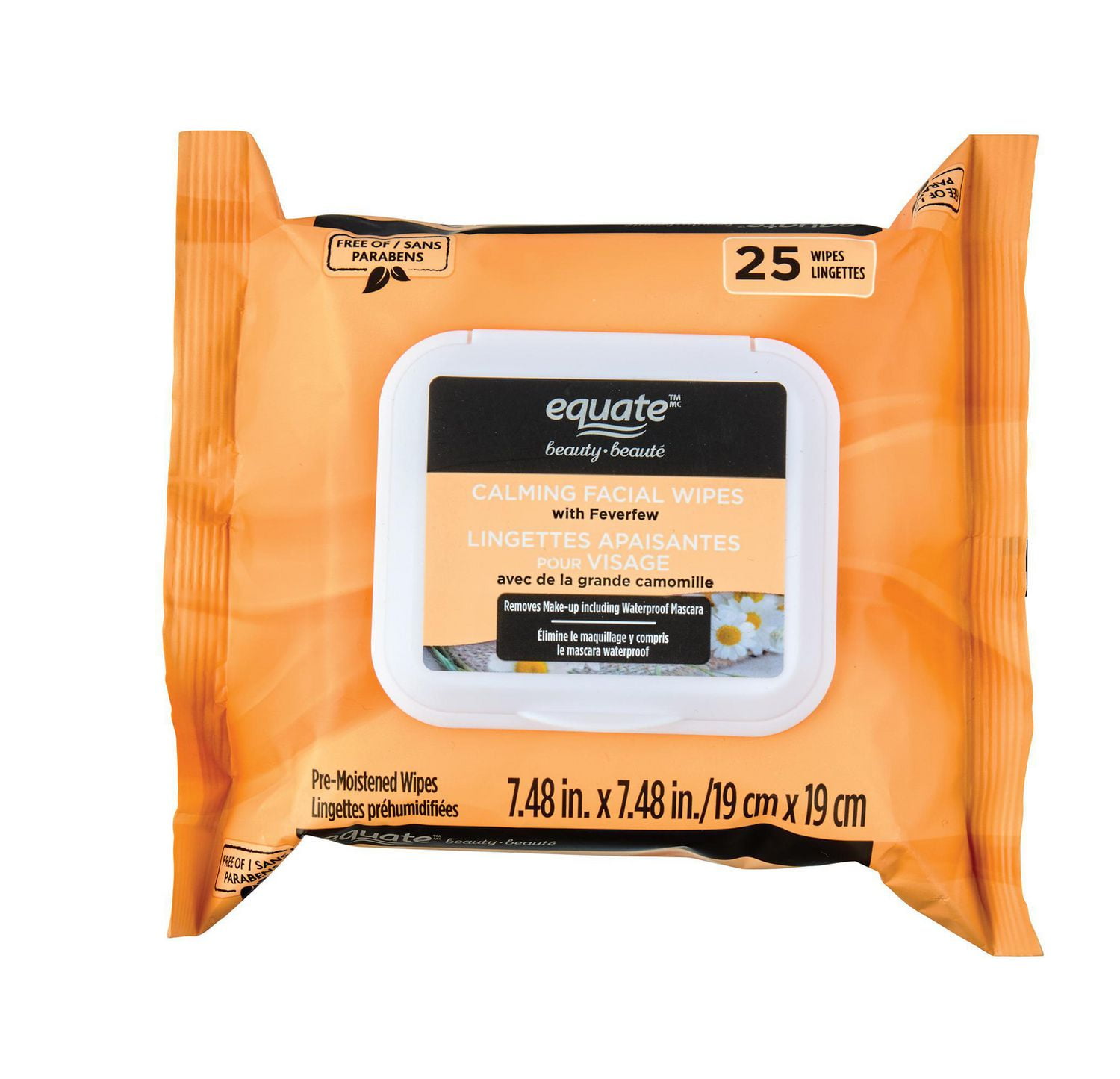 Equate Beauty Calming Facial Wipes 25ct Walmart Canada
