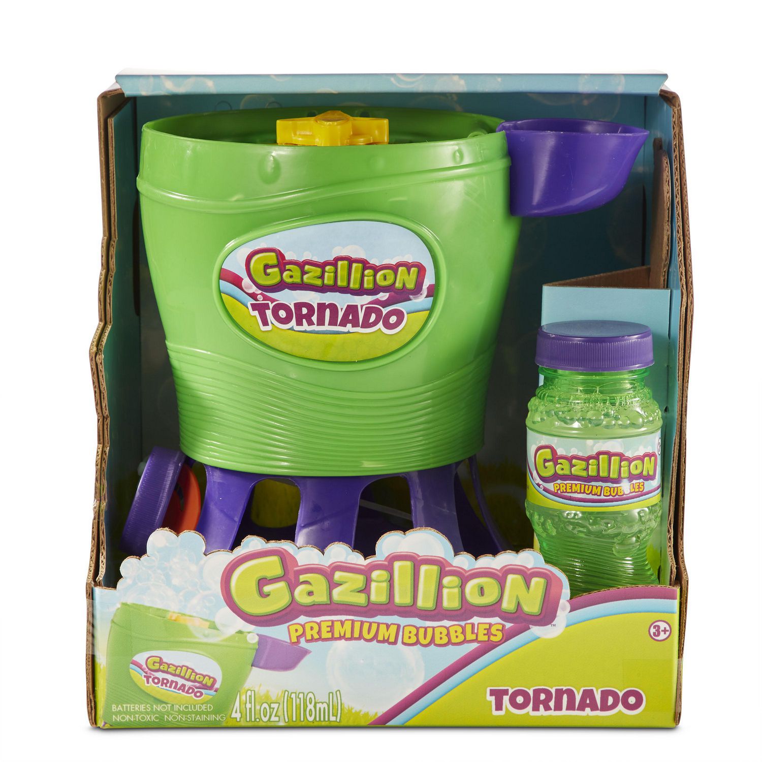 gazillion bubble tornado toy