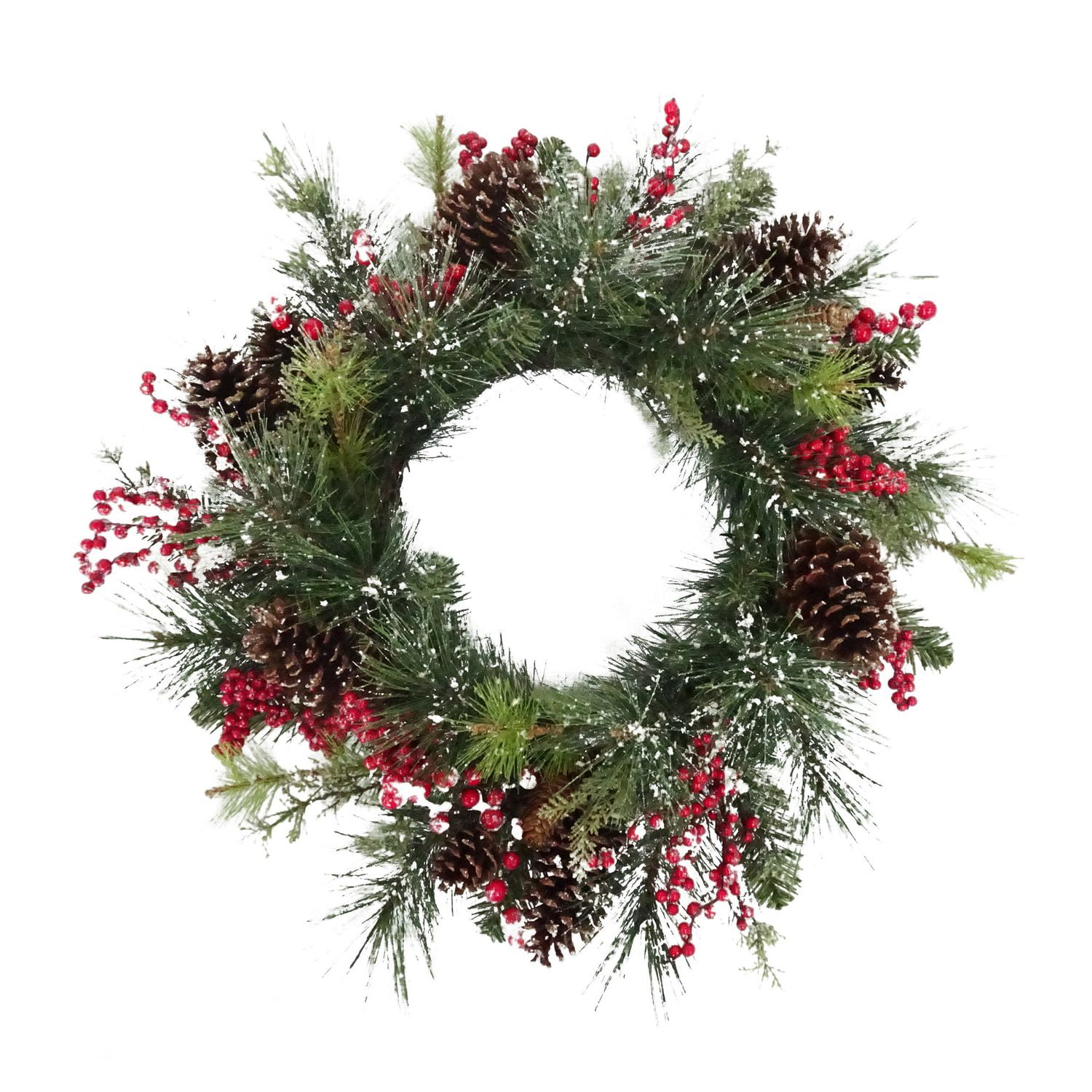 Holiday time 28" Christmas Wreath with Holly Berry | Walmart Canada