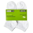 thumbnail image 1 of Athletic Works Women's 20-Pack of Low-Cut Socks, 1 of 2