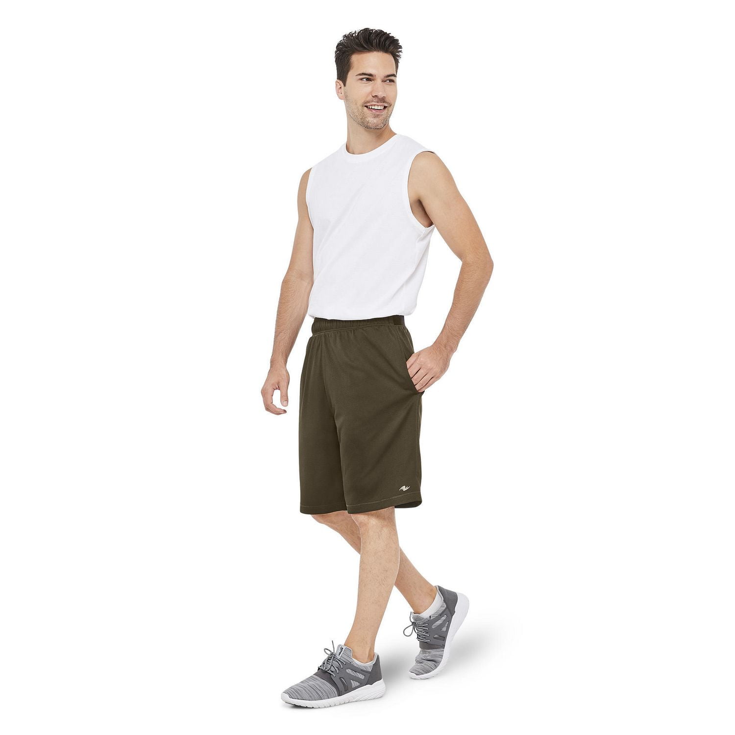Athletic Works Men's Birdseye short