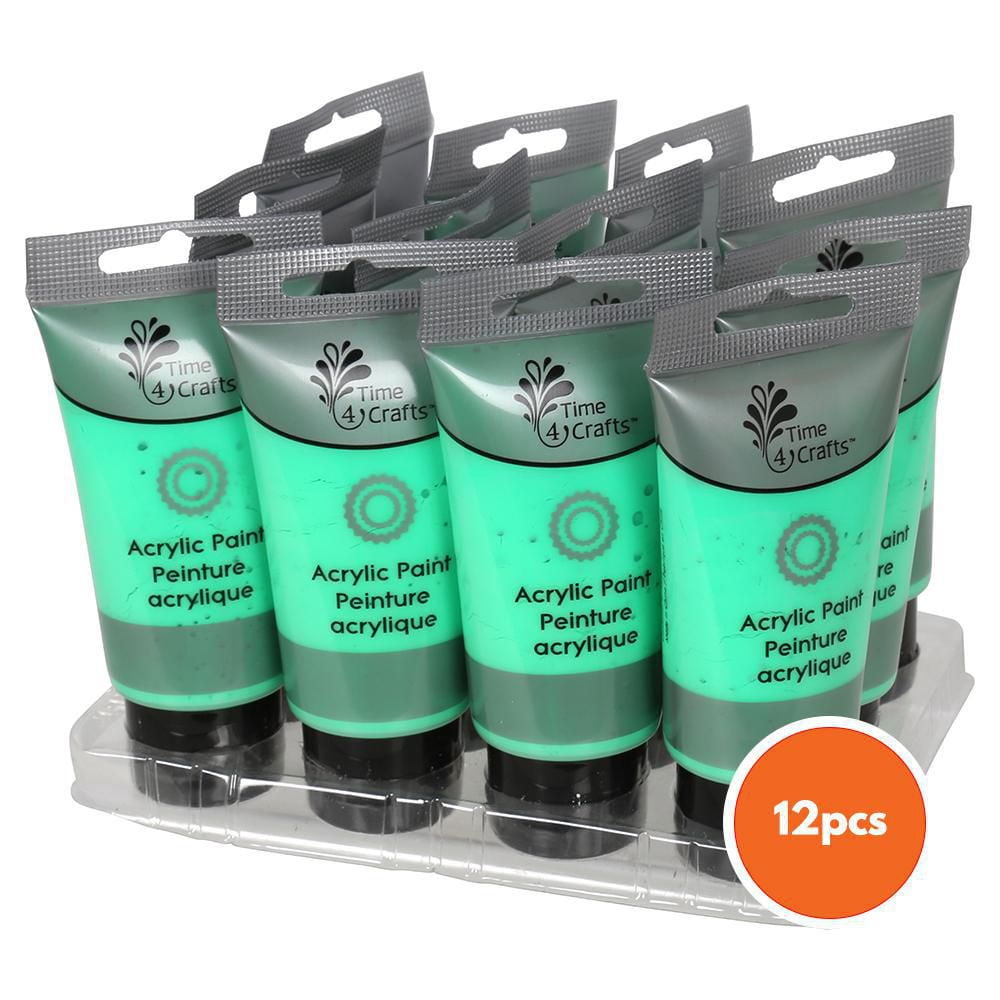 Time 4 Crafts 12Piece 75ml Acrylic Paint Tube Set Walmart Canada