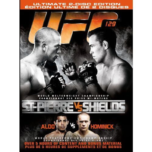 Film UFC 129: St-Pierre Vs. Shields (2-Disc) (Ultimate Edition) (Anglais)