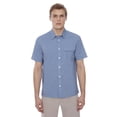 thumbnail image 1 of Dark Black Men's 4 Way Stretch s/s button down shirt, 1 of 6
